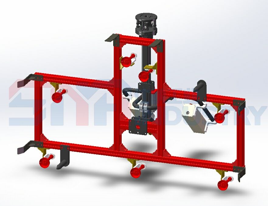 汽車前底盤非標(biāo)夾具